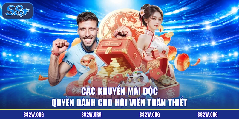 Các khuyến mãi độc quyền dành cho hội viên thân thiết