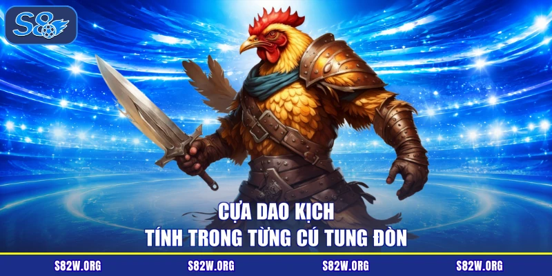 Cựa dao kịch tính trong từng cú tung đòn