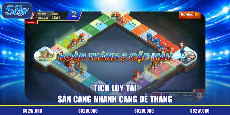 Tích lũy tài sản càng nhanh càng dễ thắng